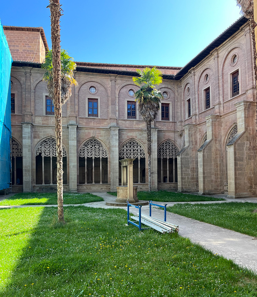 Najera Monastery Courtyard